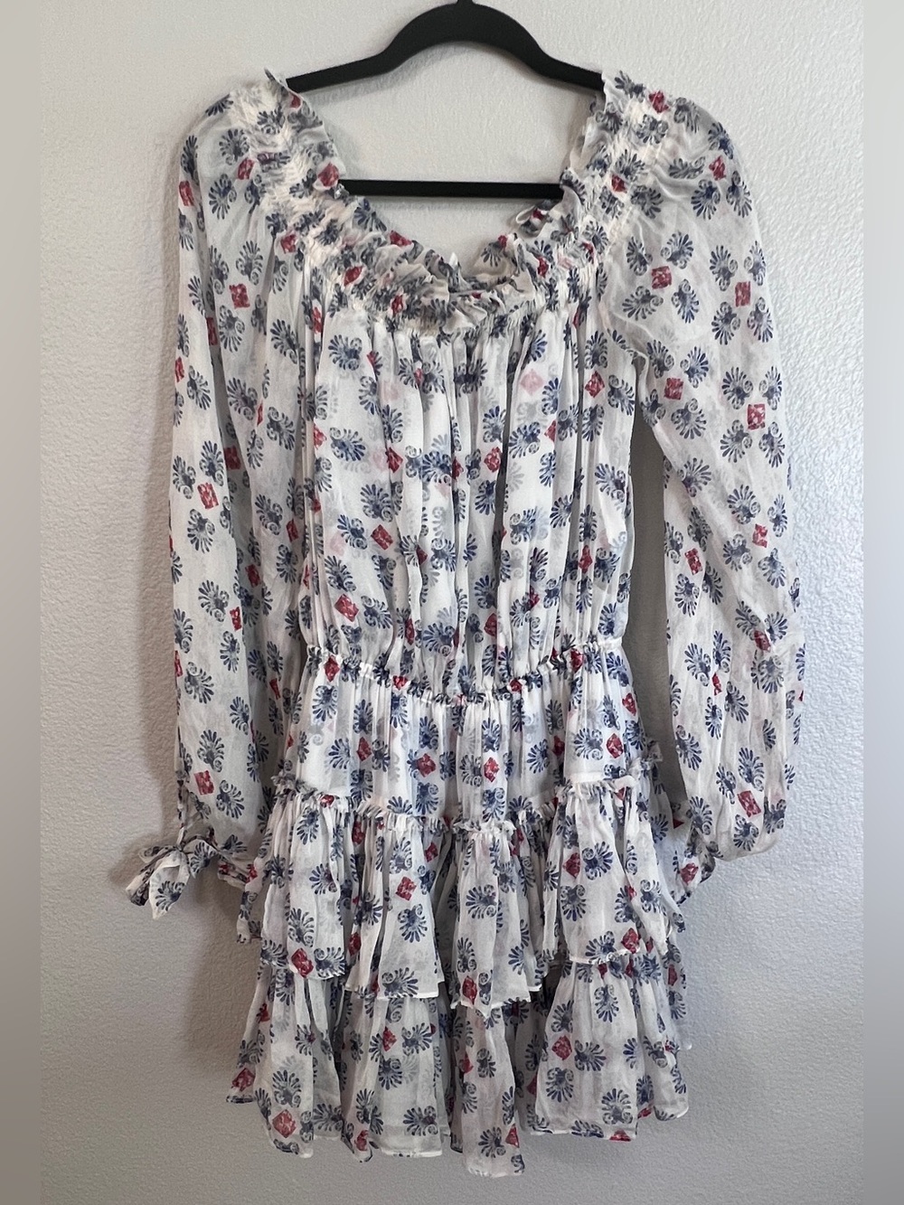 Caroline Constas Lou Off the Shoulder Mini Dress - Picture 4 of 11